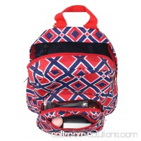 Zodaca Bright Stylish Kids Small Backpack Outdoor Shoulder School Zipper Bag Adjustable Strap (Size: 9.25" L x 3.5" W x 11.5" H)   